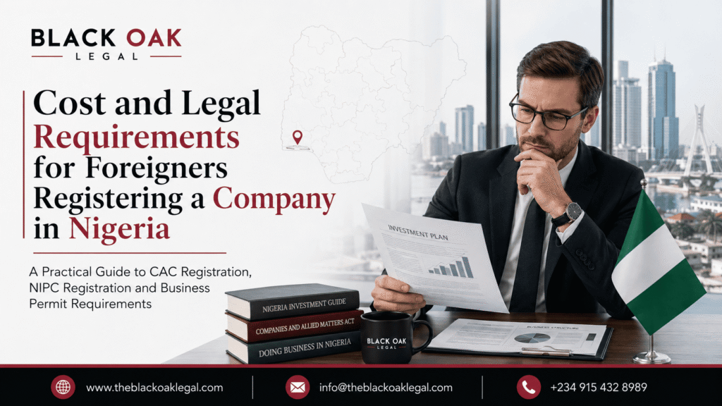 requirements for foreigners, foreign investors registering company in nigeria