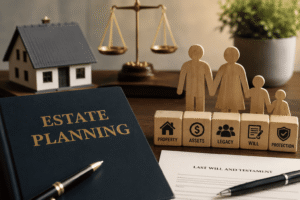 Estate planning lawyer advising Nigerian family on Wills and trusts.